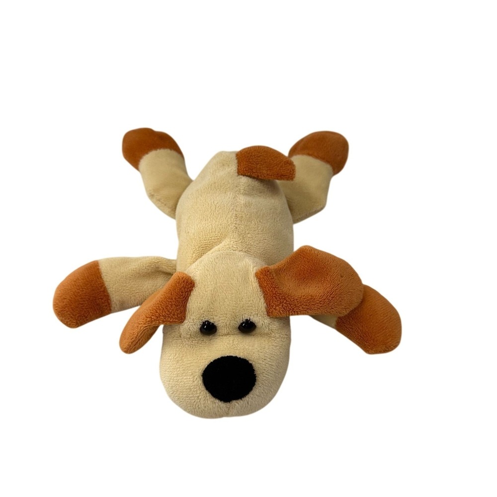 Plushland Huggable Lovable Fun Plush Dog Toy 10 Inch Yellow Puppy Floppy 2016